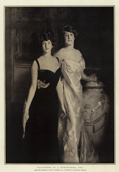 Filles de A. Wertheimer, Esquire - John Singer Sargent